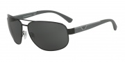 Emporio Armani EA2036 Sunglasses Sunglasses - 300187 Matte Black / Grey