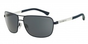Emporio Armani EA2033 Sunglasses Sunglasses - 313187 Blue Rubber / Grey