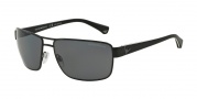 Emporio Armani EA2031 Sunglasses Sunglasses - 310981 Matte Black / Polarized Grey