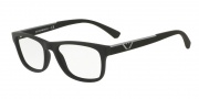 Emporio Armani EA3082 Eyeglasses Eyeglasses - 5063 Black Rubber