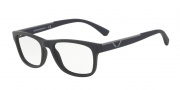 Emporio Armani EA3082 Eyeglasses Eyeglasses - 5065 Blue Rubber