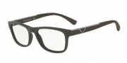 Emporio Armani EA3082 Eyeglasses Eyeglasses - 5305 Brown Rubber