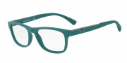Emporio Armani EA3082 Eyeglasses Eyeglasses - 5513 Green Rubber