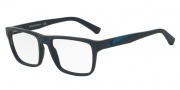 Emporio Armani EA3080F Eyeglasses Eyeglasses - 5504 Matte Blue
