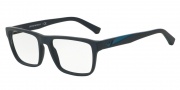 Emporio Armani EA3080 Eyeglasses Eyeglasses - 5504 Matte Blue