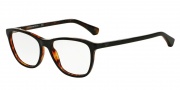 Emporio Armani EA3075 Eyeglasses Eyeglasses - 5049 Black on Havana