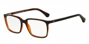 Emporio Armani EA3074F Eyeglasses Eyeglasses - 5464 Top Black on Havana