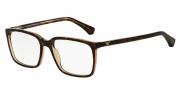 Emporio Armani EA3074F Eyeglasses Eyeglasses - 5465 Top Havana on Beige