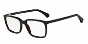Emporio Armani EA3074F Eyeglasses Eyeglasses - 5466 Top Blue on Brown