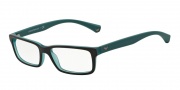 Emporio Armani EA3061 Eyeglasses Eyeglasses - 5393 Top Black / Matte Turquoise