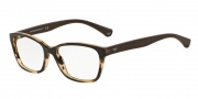 Emporio Armani EA3060 Eyeglasses Eyeglasses - 5386 Striped Brown