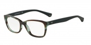 Emporio Armani EA3060 Eyeglasses Eyeglasses - 5388 Striped Green