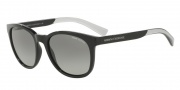 Armani Exchange AX4050S Sunglasses Sunglasses - 818611 Black / Grey Gradient