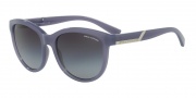 Armani Exchange AX4051S Sunglasses Sunglasses - 81918G Mineral Mauve Milky / Grey Gradient