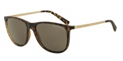 Armani Exchange AX4047S Sunglasses                                      Sunglasses - 802971 Matte Tortoise / Grey Green