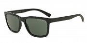 Armani Exchange AX4045S Sunglasses Sunglasses - 817871 Black / Grey Green
