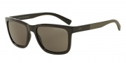 Armani Exchange AX4045S Sunglasses Sunglasses - 808673 Phantom Brown / Brown