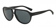 Armani Exchange AX4042SF Sunglasses Sunglasses - 815787 Matte Blue / Grey