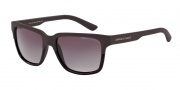 Armani Exchange AX4026S Sunglasses Sunglasses - 81378H Purple/Matte Purple / Purple Gradient
