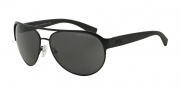 Armani Exchange AX2015S Sunglasses Sunglasses - 606387 Matte Black / Grey
