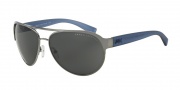 Armani Exchange AX2015S Sunglasses Sunglasses - 607887 Gunmetal / Grey