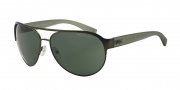Armani Exchange AX2015S Sunglasses Sunglasses - 608071 Matte Mallard Green / Grey Green