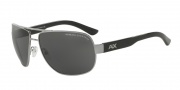 Armani Exchange AX2012S Sunglasses Sunglasses - 600687 Gunmetal / Grey