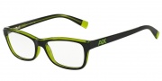 Armani Exchange AX3019 Eyeglasses Eyeglasses - 8154 Dark Purple / Green Transparent