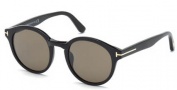 Tom Ford FT0400 Sunglasses Lucho Sunglasses - 01J - shiny black / roviex