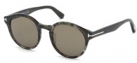 Tom Ford FT0400 Sunglasses Lucho Sunglasses - 20B - grey/other / gradient smoke