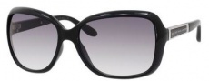Marc by Marc Jacobs MMJ 370/S Sunglasses Sunglasses - 0D28 Shiny Black (JJ gray gradient lens)