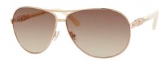 Jimmy Choo Walde/S Sunglasses Sunglasses - 03X6 Rose Gold (CC brown gradient lens)