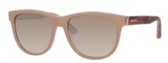 Jimmy Choo Rebby/S Sunglasses Sunglasses - 0VUK Nude Python (NQ brown mirror gradient lens)