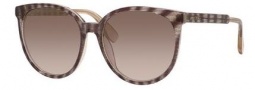 Jimmy Choo Reece/S Sunglasses Sunglasses - 0LXA Striped Glitter Brown (NH brown mirror gold lens)