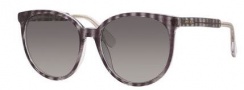 Jimmy Choo Reece/S Sunglasses Sunglasses - 0LWZ Zebra Glitter Black (VK gray gradient lens)