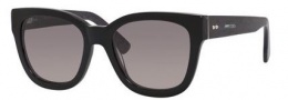 Jimmy Choo Otti/s Sunglasses Sunglasses - 0J3L Black Spotted (EU gray gradient lens)