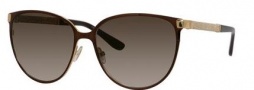 Jimmy Choo Posie/S Sunglasses Sunglasses - 0F8G Brown (HA brown gradient lens)