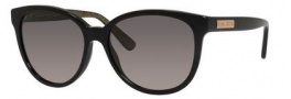 Jimmy Choo Lucia/S Sunglasses Sunglasses - 0EL8 Black (EU gray gradient lens)