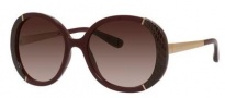 Jimmy Choo Millie/S Sunglasses Sunglasses - 0ES1 Burgundy Opal (D8 brown gradient lens)