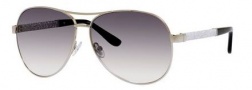 Jimmy Choo Lexie/S Sunglasses Sunglasses - 0EJT Palladium (IC gray mirror shaded silver lens)