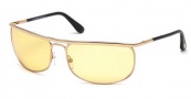 Tom Ford FT0418 Sunglasses Ryder Sunglasses - 28E - shiny rose gold / brown