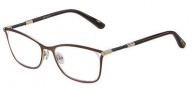 Jimmy Choo 134 Eyeglasses Eyeglasses - 0J6L Matte Dark Brown