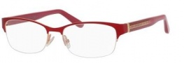 Jimmy Choo 128 Eyeglasses Eyeglasses - 0185 Matte Red