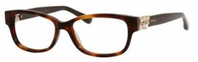 Jimmy Choo 125 Eyeglasses Eyeglasses - 09N4 Havana