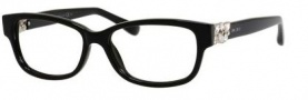 Jimmy Choo 125 Eyeglasses Eyeglasses - 029A Shiny Black