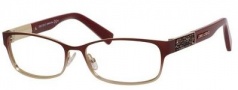 Jimmy Choo 124 Eyeglasses Eyeglasses - 0VUS Semi Matte Red
