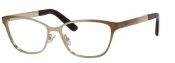 Jimmy Choo 123 Eyeglasses Eyeglasses - 09LE Brown Shaded Gold
