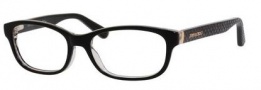 Jimmy Choo 121 Eyeglasses Eyeglasses - 0VSB Black Python