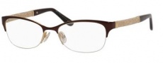 Jimmy Choo 106 Eyeglasses Eyeglasses - 0F62 Matte Brown