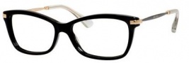 Jimmy Choo 96 Eyeglasses Eyeglasses - 07VH Black Glitter